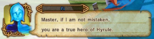 Master, if I am not mistaken, you are a true hero of Hyrule.
